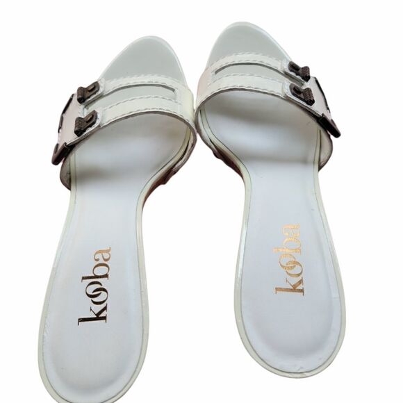 COPY - Kooba Mila Wedge Slides. Size 8. - Picture 11 of 11